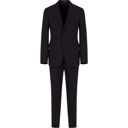 Single Breasted Suits, male, , Size: 5XL Complete Outfit - Emporio Armani - Modalova