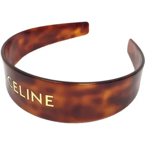 Pre-owned Accessories, female, , Size: ONE SIZE Pre-owned Plastic hair-accessories - Celine Vintage - Modalova