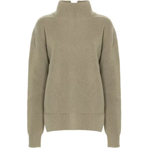 Chunky Knit Sweater High Neck , female, Sizes: M - Rick Owens - Modalova