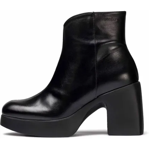 Stiefeletten Paros Schwarz, Farbe: Schwarz , Damen, Größe: 41 EU - Wonders - Modalova