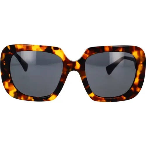 Square Sunglasses Ve4434 511987 , unisex, Sizes: 54 MM - Versace - Modalova