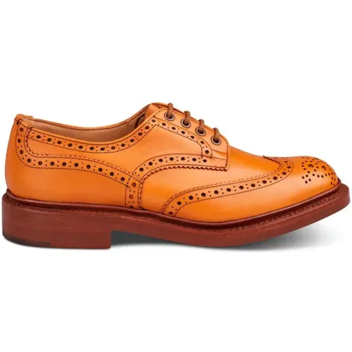 Laced Shoes, male, , Size: 10 1/2 US Bourton Country Shoe - Tricker's - Modalova