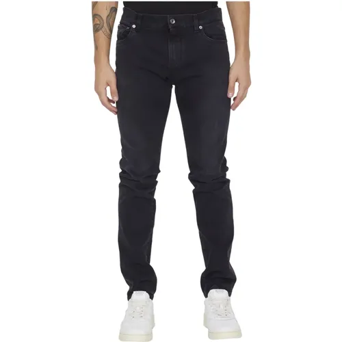 Schwarze Skinny Jeans Aw23 , Herren, Größe: M - Dolce & Gabbana - Modalova