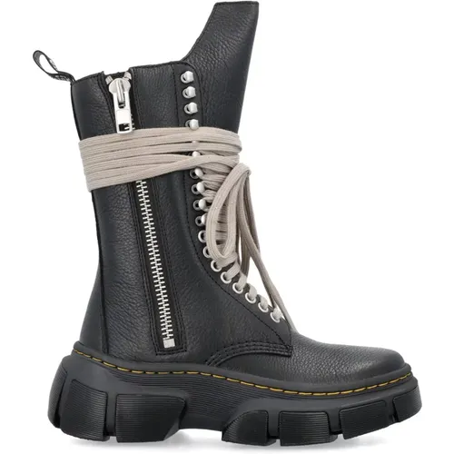 Vintage Calf-Length Boot , male, Sizes: 9 UK, 8 UK - Dr. Martens - Modalova