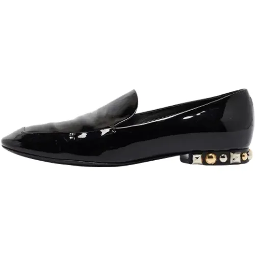 Pre-owned Flats, female, , Size: 6 1/2 US Pre-owned Leather flats - Louis Vuitton Vintage - Modalova