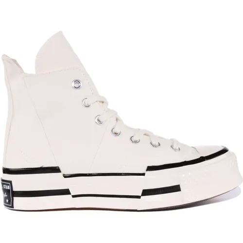 S Plus Hi Top Cream Trainers , female, Sizes: 5 UK, 7 UK, 9 UK, 6 1/2 UK, 6 UK, 4 1/2 UK, 8 UK - Converse - Modalova