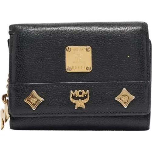 Pre-owned Wallets, female, , Size: ONE SIZE Pre-owned Leather wallets - MCM Pre-owned - Modalova