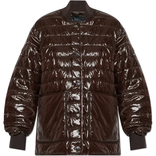 Light Jackets, female, , Size: S Quilted Jacket With Pockets - Moose Knuckles - Modalova