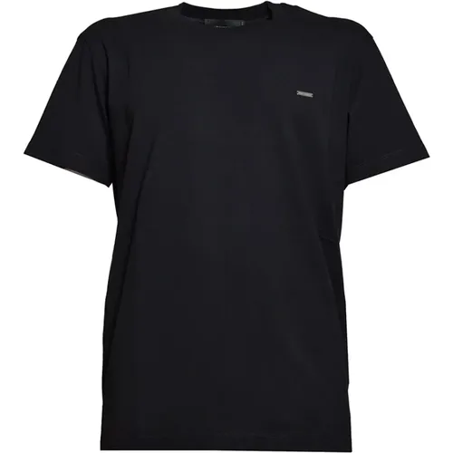 Schwarze T-Shirts und Polos , Herren, Größe: XL - Dsquared2 - Modalova