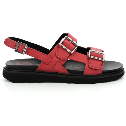 Bequeme Ledersandalen Neosummer , Damen, Größe: 36 EU - Kickers - Modalova