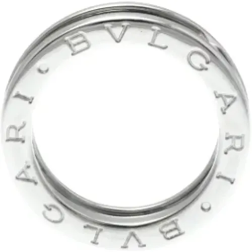 Pre-owned Jewellery, female, , Size: ONE SIZE Pre-owned White Gold rings - Bvlgari Vintage - Modalova