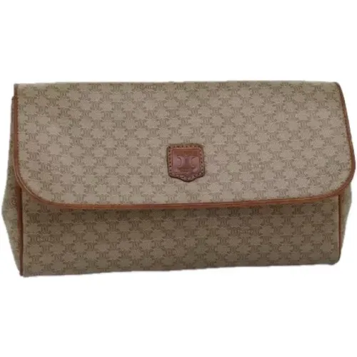 Pre-owned Clutches, female, , Size: ONE SIZE Pre-owned Canvas celine-bags - Celine Vintage - Modalova