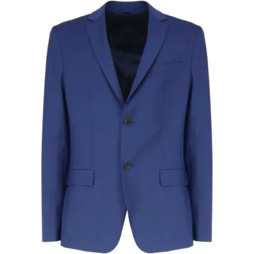 Moderne Wollmischung Blazer , Herren, Größe: L - Calvin Klein - Modalova