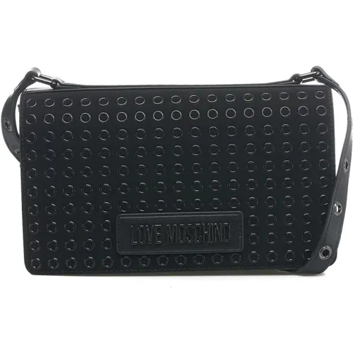 Shoulder Bag with Rivets , female, Sizes: ONE SIZE - Love Moschino - Modalova