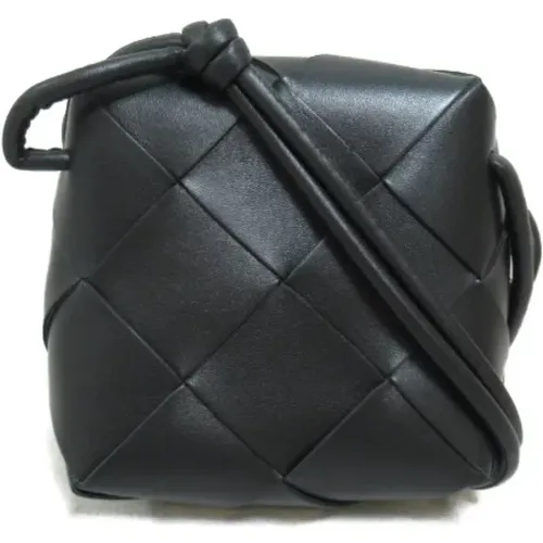 Pre-owned Leather crossbody-bags , female, Sizes: ONE SIZE - Bottega Veneta Vintage - Modalova