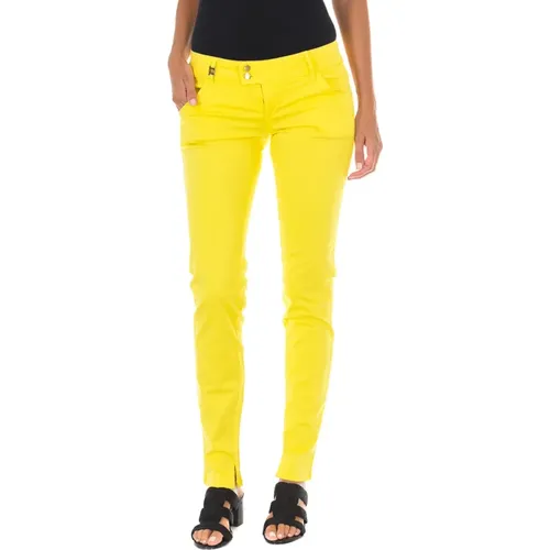 Mutige Gelbe Skinny Jeans MET - MET - Modalova