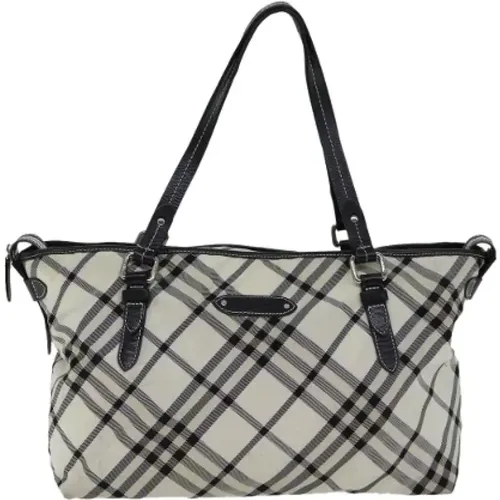 Pre-owned Tote Bags, female, , Size: ONE SIZE Pre-owned Canvas totes - Burberry Vintage - Modalova