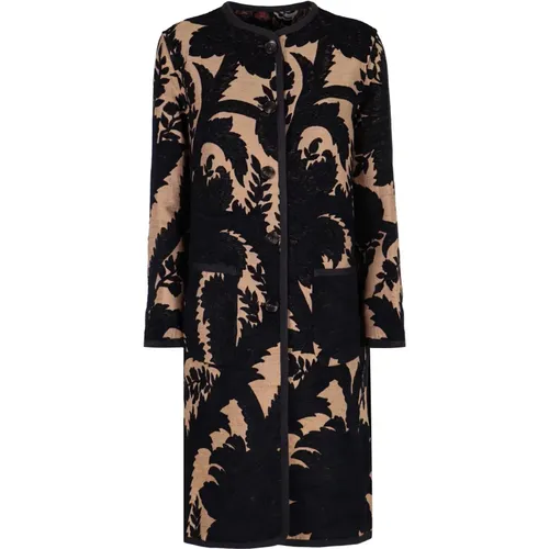 Floral Jacquard Reversible Coat , female, Sizes: S, XS, 2XS - ETRO - Modalova