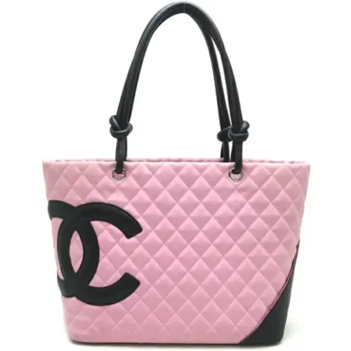 Pre-owned Tote Bags, female, , Size: ONE SIZE Pre-owned Leather chanel-bags - Chanel Vintage - Modalova