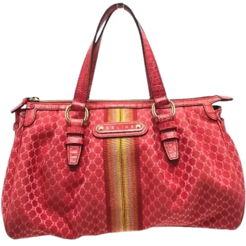 Pre-owned Handbags, female, , Size: ONE SIZE Pre-owned Canvas celine-bags - Celine Vintage - Modalova
