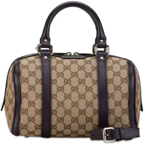 Pre-owned Canvas gucci-bags , female, Sizes: ONE SIZE - Gucci Vintage - Modalova