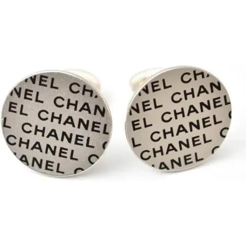 Pre-owned Jewellery, female, , Size: ONE SIZE Pre-owned Metal earrings - Chanel Vintage - Modalova