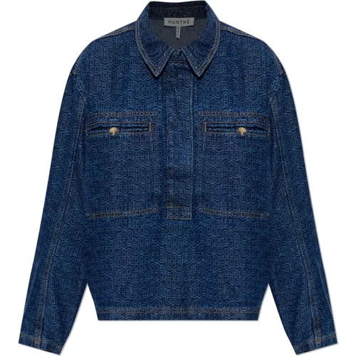 Denim Shirts, female, , Size: XS Ruxa Top - Munthe - Modalova