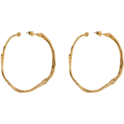 Earrings, female, , Size: ONE SIZE Round earrings - Forte Forte - Modalova