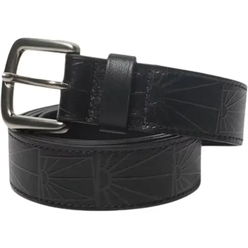 Belts, male, , Size: ONE SIZE Logo Leather Belt in - Rassvet - Modalova