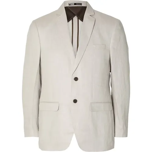 Stilvolle Jacken für Zuhause , Herren, Größe: 2XL - Selected Homme - Modalova
