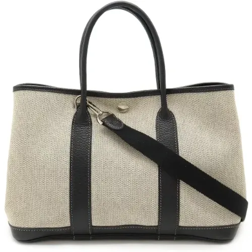 Pre-owned Canvas handbags , female, Sizes: ONE SIZE - Hermès Vintage - Modalova