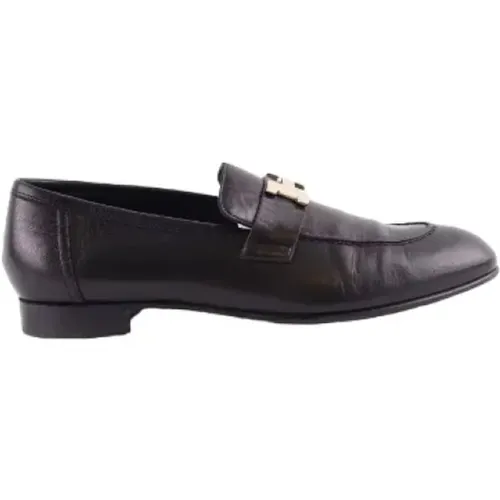 Pre-owned Flats, female, , Size: 9 US Pre-owned Leather flats - Hermès Vintage - Modalova