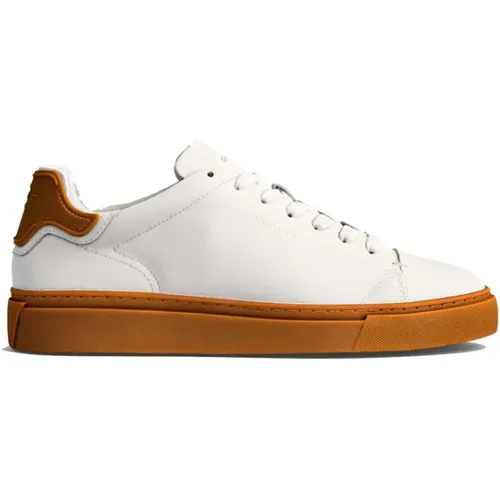 Mc Julien Leather Sneakers , male, Sizes: 8 UK, 11 UK, 10 UK, 9 UK - Gant - Modalova