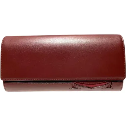 Pre-owned Leather wallets , female, Sizes: ONE SIZE - Cartier Vintage - Modalova