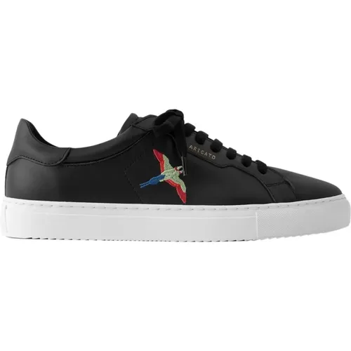 Schwarze Bee Bird Low Top Sneakers , Herren, Größe: 43 EU - Axel Arigato - Modalova