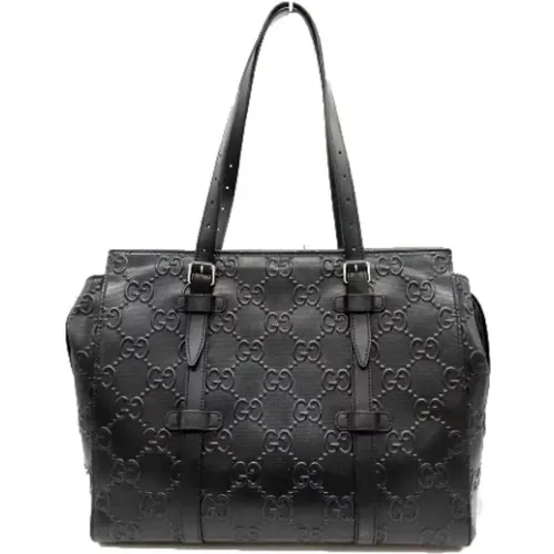 Pre-owned Tote Bags, female, , Size: ONE SIZE Pre-owned Fabric gucci-bags - Gucci Vintage - Modalova