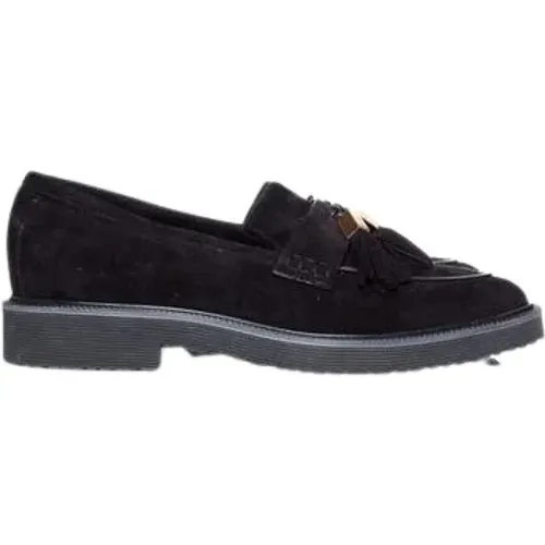 Pre-owned Flats, female, , Size: 11 1/2 US Pre-owned Suede flats - Giuseppe Zanotti Pre-owned - Modalova