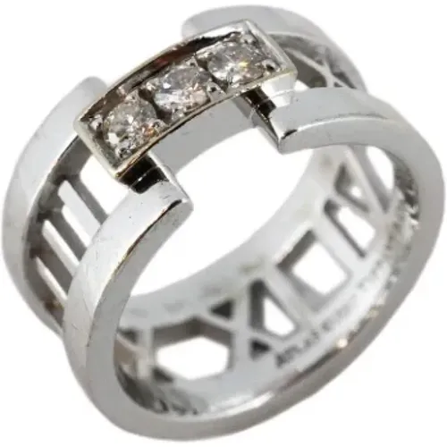 Pre-owned White Gold rings , female, Sizes: ONE SIZE - Tiffany & Co. Pre-owned - Modalova