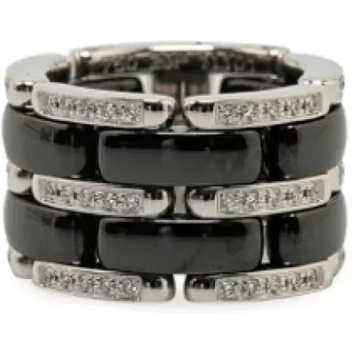 Pre-owned Jewellery, female, , Size: ONE SIZE Pre-owned White Gold chanel-jewelry - Chanel Vintage - Modalova