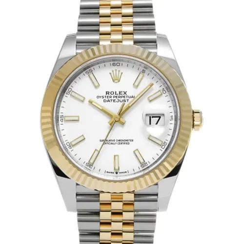 Pre-owned Yellow Gold watches , male, Sizes: ONE SIZE - Rolex Vintage - Modalova