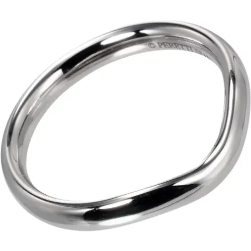 Pre-owned Jewellery, female, , Size: ONE SIZE Pre-owned Silver rings - Tiffany & Co. Pre-owned - Modalova