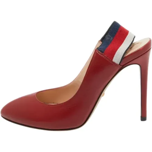 Pre-owned Canvas heels - Gucci Vintage - Modalova