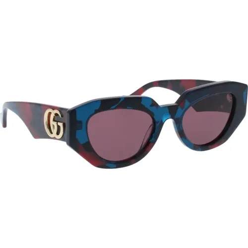 Chic Sunglasses for Women , female, Sizes: 51 MM - Gucci - Modalova