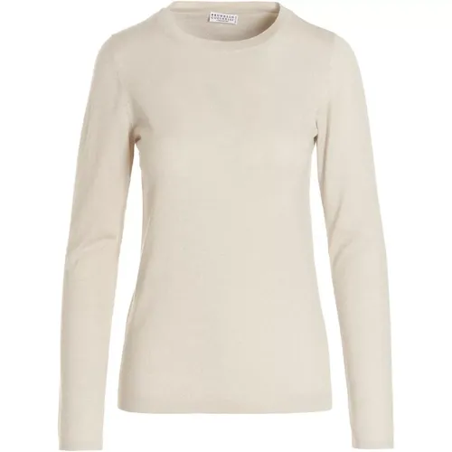 Kaschmir Pullover Sweater,Kaschmir Langarm Pullover - BRUNELLO CUCINELLI - Modalova