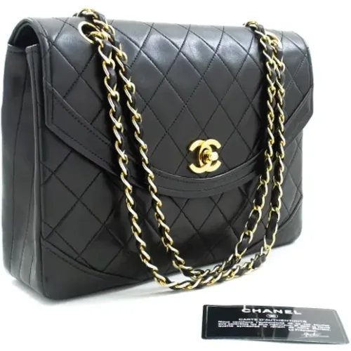 Pre-owned Leather chanel-bags , female, Sizes: ONE SIZE - Chanel Vintage - Modalova