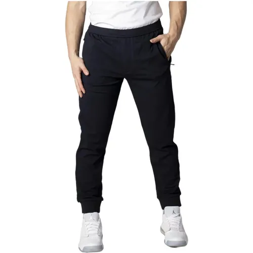 Plain Trousers with Laces , male, Sizes: L, XS, S, XL, M - Armani Exchange - Modalova