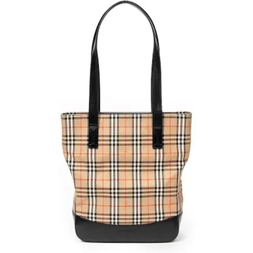 Pre-owned Canvas totes , female, Sizes: ONE SIZE - Burberry Vintage - Modalova