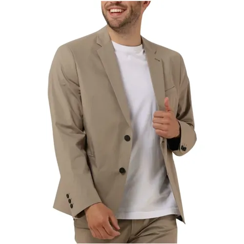 Herren Hurley Braun Blazer , Herren, Größe: L - drykorn - Modalova