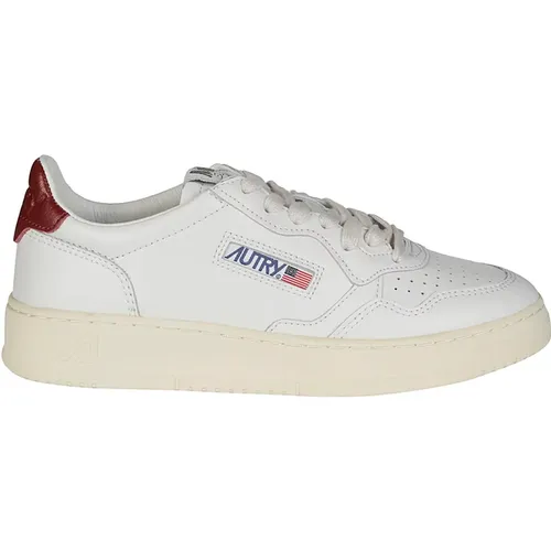 Niedrige Leat Medalist Sneakers - Autry - Modalova