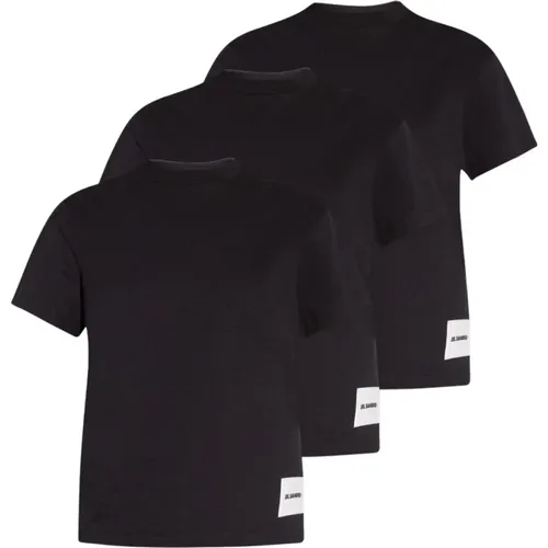 T-shirt 3-pack , female, Sizes: M - Jil Sander - Modalova